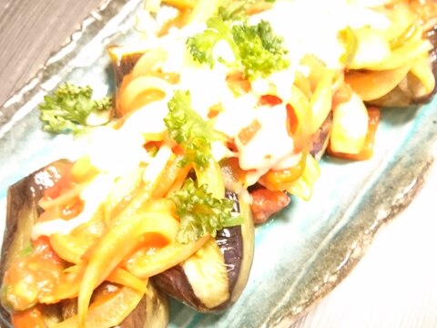 ナス嫌いも食べられた！揚げ焼きナスの洋風ソース